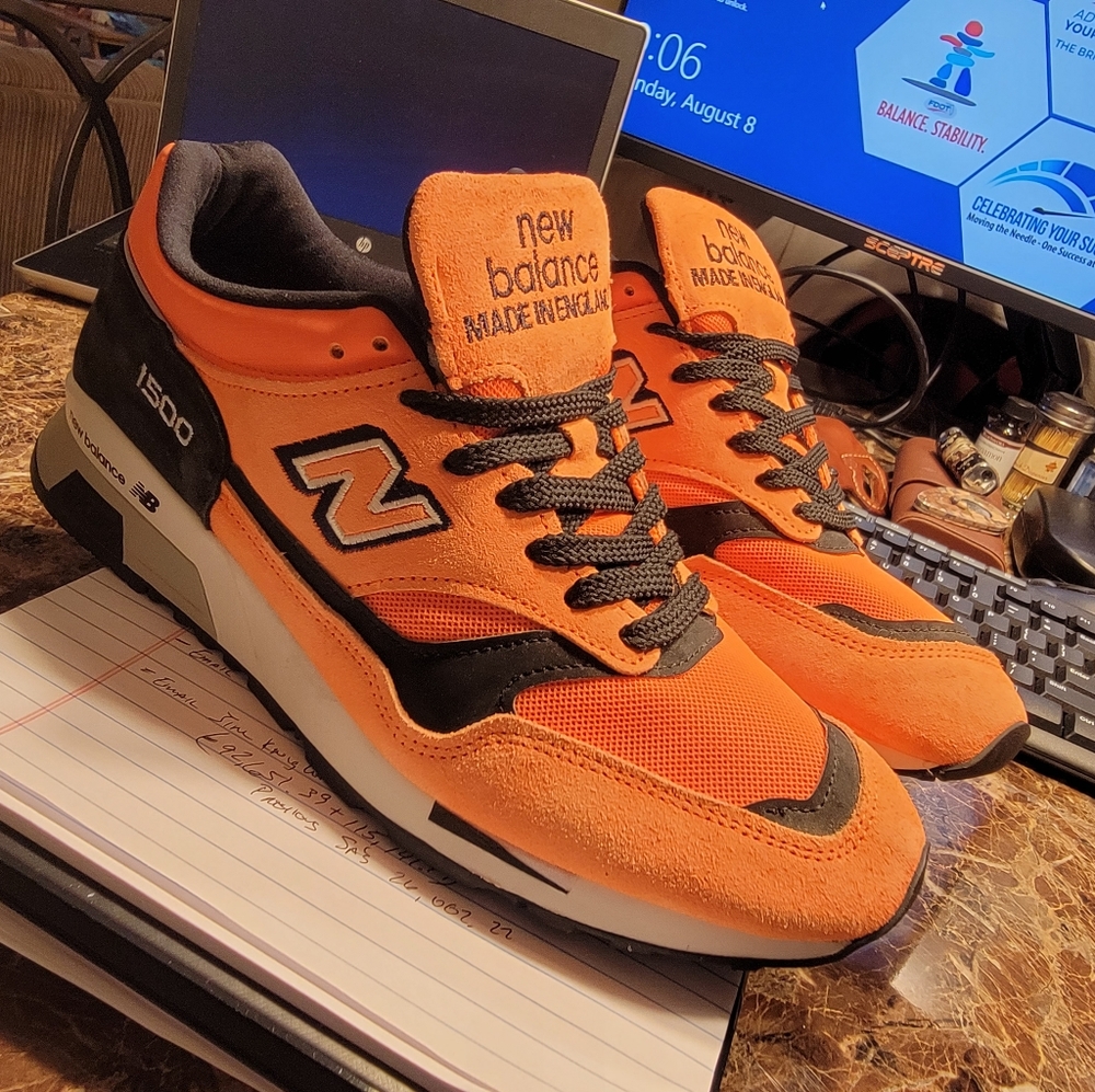 New Balance 1500 "Made in England" Neon orange and